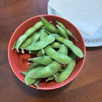 Edamame  at Uncle Nai's in Milford