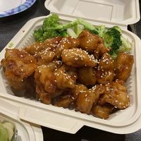 Sesame Chicken at Veggie Garden in Mountain View