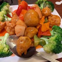 Sweet and Sour Pork at Veggie Garden in Mountain View