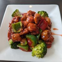 Sweet & sour pork at Veggie Garden in Mountain View