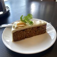 Vegan Carrot 🥕 Cake 💗  at Veggie Garden in Mountain View