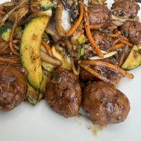 Black pepper chickun   at Veggie Garden in Mountain View