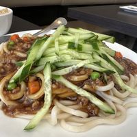 Jajiangmian  at Veggie Garden in Mountain View