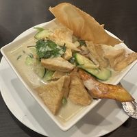 Pumpkin curry  at Veggie Garden in Mountain View