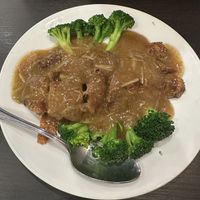 Vegan duck  at Veggie Garden in Mountain View