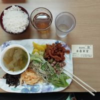 My spread from the buffet! at Kintsubo Shokudo in Okinawa
