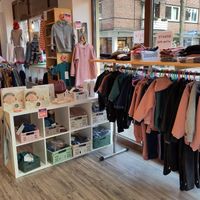 Laden von innen at LiLa Kunterbunt Organic in Muenster