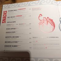 Speisekarte at Neckawa in Tubingen