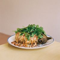 berenjena ahumada at Lombarda in Barcelona