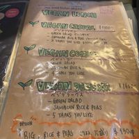 menu   at Base Island Kitchen in Osaka