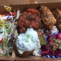 Vegan bento !! at Base Island Kitchen in Osaka