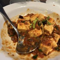 mapo tofu  at Golden Tiger Udagawacho in Tokyo