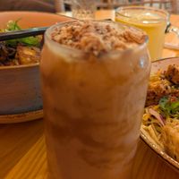 Tahini Date Smoothie at Life Alive Organic Cafe in Washington