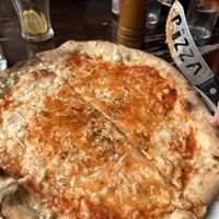Margherita pizza sub vegan mozzarella  at The Real Italian Pizza Co  in Bath