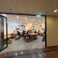 Seating area inside  at Sandoitchi in Darlinghurst