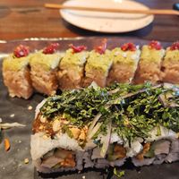 Thai hippy roll and more at Blue Sushi Sake Grill in Tempe