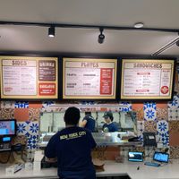 Counter at Mamoun's Falafel - Upper East Side in New York City