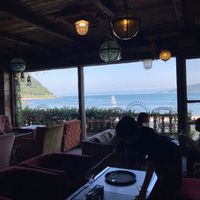 view  at Kaya Cafe Beachside in Kagoshima