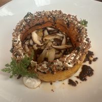 Jasper fired butternut pumpkin   at Donovans in St Kilda