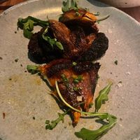 Grilled Lion’s Mane Mushroom at Luminosa in Asheville