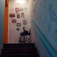 Wall of comments at Nishta at Nishta in Zagreb