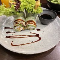 „Almost Nude“ mit hausgemachten Tofu  at ChiMi Restaurant in Borken