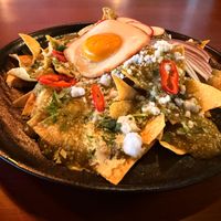 Chiliquiles Verdes at Marian Cocktails and Kitchen in Raleigh