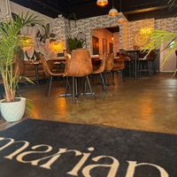 Marian entrance at Marian Cocktails and Kitchen in Raleigh