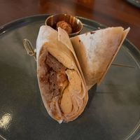 Breakfast burrito  at Marian Cocktails and Kitchen in Raleigh
