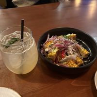 Elote ribs  at Marian Cocktails and Kitchen in Raleigh