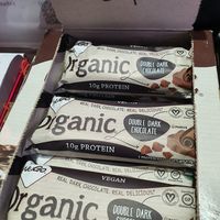 New Item ~ Double Dark Chocolate Protein Bar at Loving Hut in Central Singapore