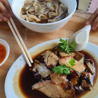 Kwey Chap at Loving Hut in Central Singapore