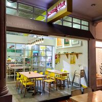 Entrance at Loving Hut in Central Singapore