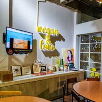 Decor at Loving Hut in Central Singapore