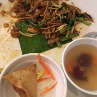 Char Kway Teow Set at Loving Hut in Central Singapore