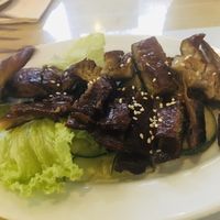 Char Siew at Loving Hut in Central Singapore