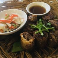 Ngor Hiang at Loving Hut in Central Singapore