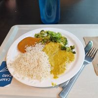 Veganes Schnitzel at Mensa Flensburg in Flensburg