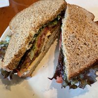Vegan Club Sandwich  at Zabby and Elf's Stone Soup in Burlington