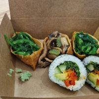 The wasabi wasn't strong at all - so don't be afraid to take mooore at CHC - The Sushi Platter in Christchurch