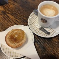 Vegan Nata, almond cortado   at Nata & Co  in Cardiff