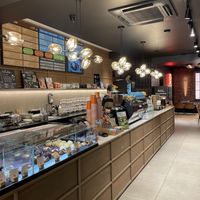   at Caffeine Bakery in Kaunas