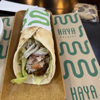   at Haya Falafel Café - Pinheiros in Sao Paulo