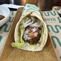   at Haya Falafel Café - Pinheiros in Sao Paulo