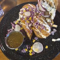 chimichanga! at Penelope's Vegan Taqueria - Pilsen in Chicago