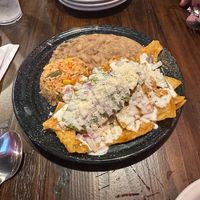 Chilaquiles at Penelope's Vegan Taqueria - Pilsen in Chicago
