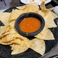 Chips and salsa  at Penelope's Vegan Taqueria - Pilsen in Chicago