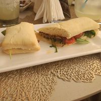 Sandwich Vegano at Morgana Le Fay Cafe Bistro in Tandil