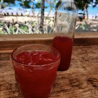 Juice of the day at Yoga Tayo in El Nido