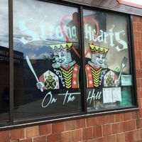 Outside  at Strong Hearts on the Hill in Syracuse